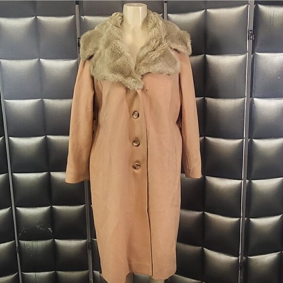 Vintage wool blend coat  - Picture 2 of 11